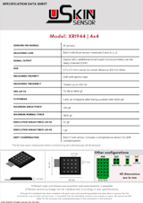 XELA・Robotics株式会社の触覚センサーのカタログ