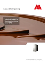 省エネ対応の画期的なテンパリング装置 - Aasted SuperNovaのカタログ