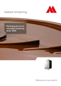 省エネ対応の画期的なテンパリング装置 - Aasted SuperNova 【サマック株式会社のカタログ】