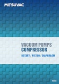 VACUUM PUMPS COMPRESSOR　ROTARY PISTON DIAPHRAGM-株式会社三津海製作所のカタログ