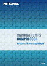 VACUUM PUMPS COMPRESSOR　ROTARY PISTON DIAPHRAGMのカタログ