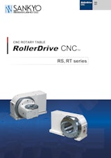 CNC ROTARY TABLE RollerDrive CNC м RS,RT seriesのカタログ