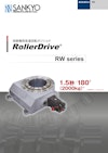 溶接機用高速回転ポジショナ RollerDrive  RW series 【株式会社三共製作所のカタログ】