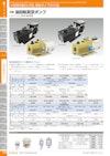 小型油回転真空ポンプGCD-051X 【東京理化器械株式会社のカタログ】