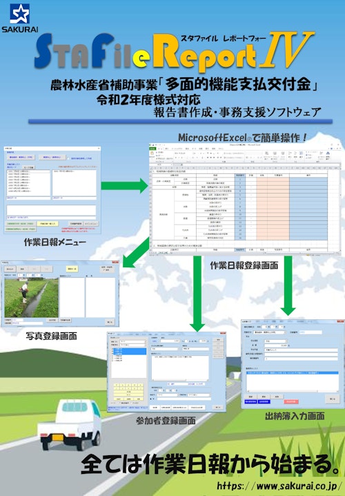 STAfileReportⅣ (桜井株式会社) のカタログ