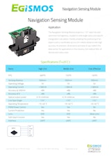 Navigation Sensing Moduleのカタログ