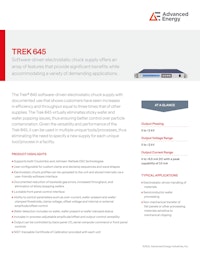 TREK 645 【Advanced Energy Industries, Inc.のカタログ】