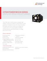 HITEK POWER MH100 SERIESのカタログ