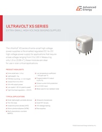 ULTRAVOLT XS SERIES 【Advanced Energy Industries, Inc.のカタログ】