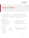 ULTRAVOLT HVA SERIES-Advanced Energy Industries, Inc.のカタログ