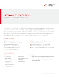 ULTRAVOLT HVA SERIES 【Advanced Energy Industries, Inc.のカタログ】