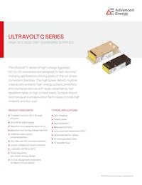 ULTRAVOLT C SERIES 【Advanced Energy Industries, Inc.のカタログ】