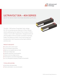 ULTRAVOLT 30A – 40A SERIES 【Advanced Energy Industries, Inc.のカタログ】