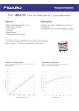 FECS40-1000　for the Detection of Carbon Monoxideのカタログ