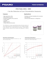 FECS44-100/-200　for the Detection of Low Concentration Ammoniaのカタログ