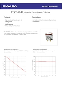 FECS45-10　for the Detection of Chlorine 【フィガロ技研株式会社のカタログ】