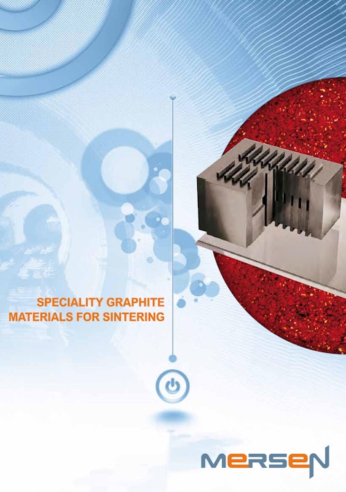 SPECIALITY GRAPHITE MATERIALS FOR SINTERING (日本ベクトン・ディッキンソン株式会社) のカタログ