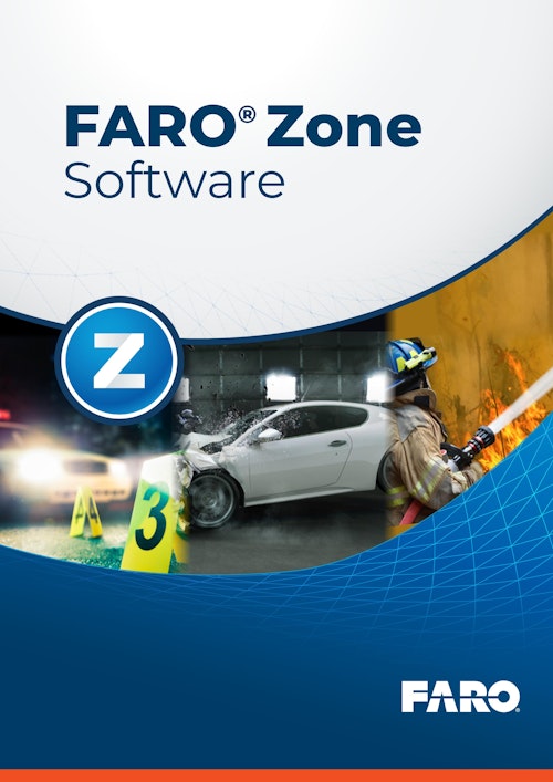 FARO Zone　公共の安全分野の解析・作図ソフトウェア (ファロージャパン株式会社) のカタログ