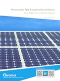 Photovoltaic Test & Automation Solutions Solar Wafer/Solar Cell/Solar Module-クロマジャパン株式会社のカタログ