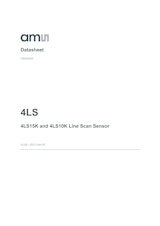 4LS: Datasheet (English) 4LS 4LS15K and 4LS10K Line Scan Sensorのカタログ