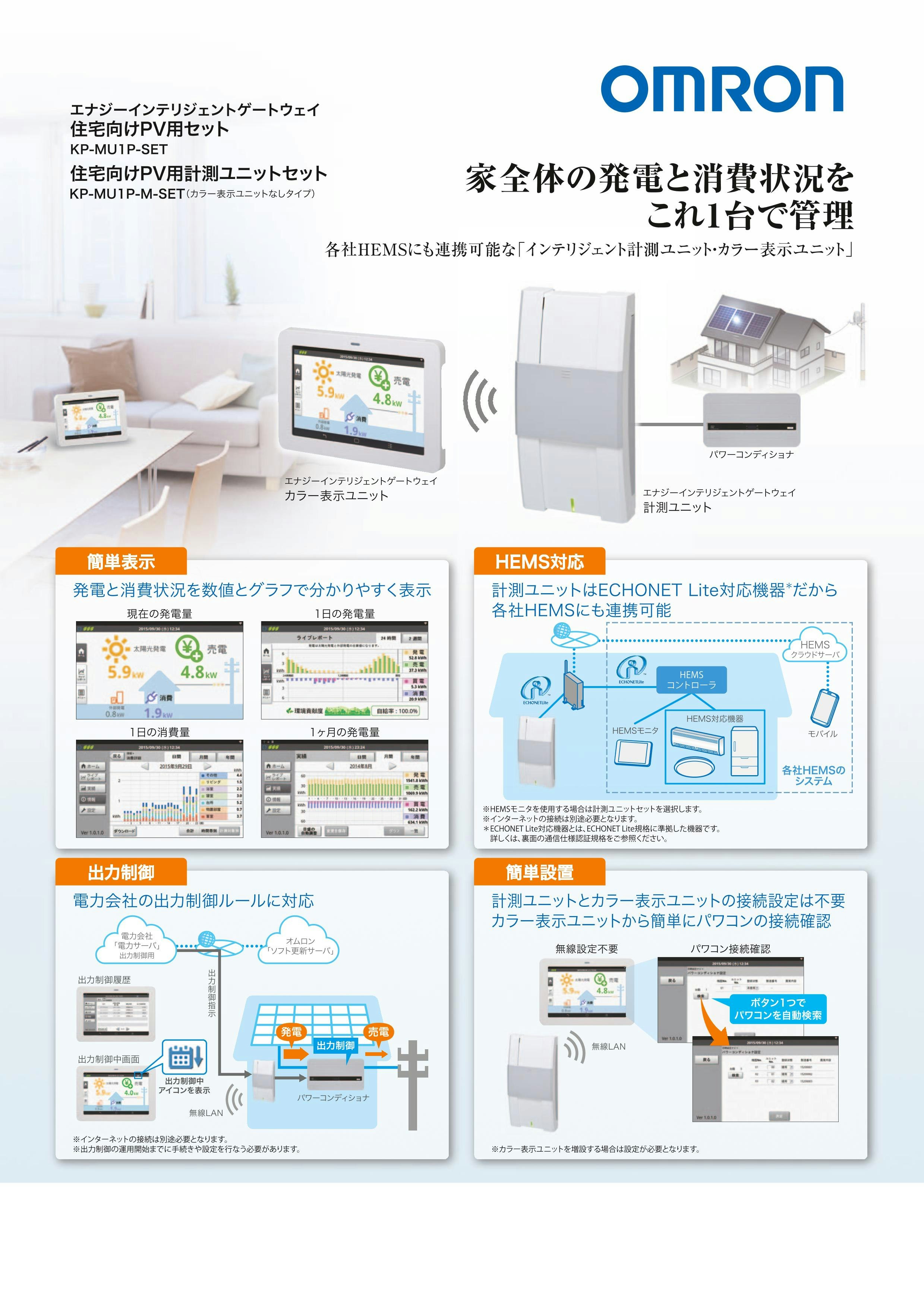 OMROM 計測ユニット