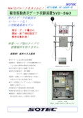 騒音振動表示データ収録装置　SVD360-株式会社ソーテックのカタログ