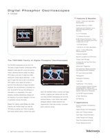 Digital Phosphor Oscilloscopesのカタログ