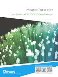 Photonics Test Solution Laser Diodes: VCSEL/CoS/TO-CAN/Packaged 【クロマジャパン株式会社のカタログ】