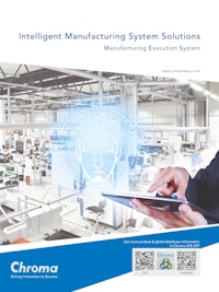 Intelligent Manufacturing System Solutions Manufacturing Execution System 【クロマジャパン株式会社のカタログ】
