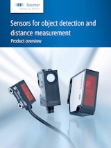 Sensors for object detection and distance measurement Product overviewのカタログ