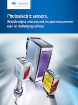Photoelectric sensors. Reliable object detection and distance measurement even on challenging surfacesのカタログ