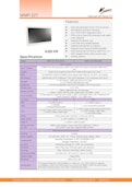 医療用抗菌アルミ筐体21.5型-第12世代ファンレス・タッチパネルPC『WMP-22T』-Wincommジャパン株式会社のカタログ