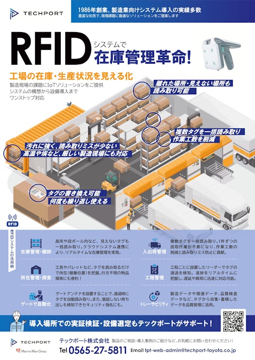 RFIDシステム (テックポート株式会社) のカタログ
