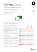 NEO-M8L series　u-blox M8 ADR modules with 3D sensors-u-blox Japanのカタログ