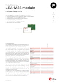 LEA-M8S module　u-blox M8 GNSS module-u-blox Japanのカタログ