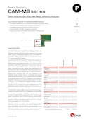 CAM-M8 series　Omni-directional u-blox M8 GNSS antenna modules-u-blox Japanのカタログ