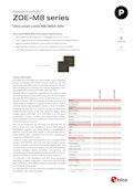 ZOE-M8 series　Ultra small u-blox M8 GNSS SiPs-u-blox Japanのカタログ