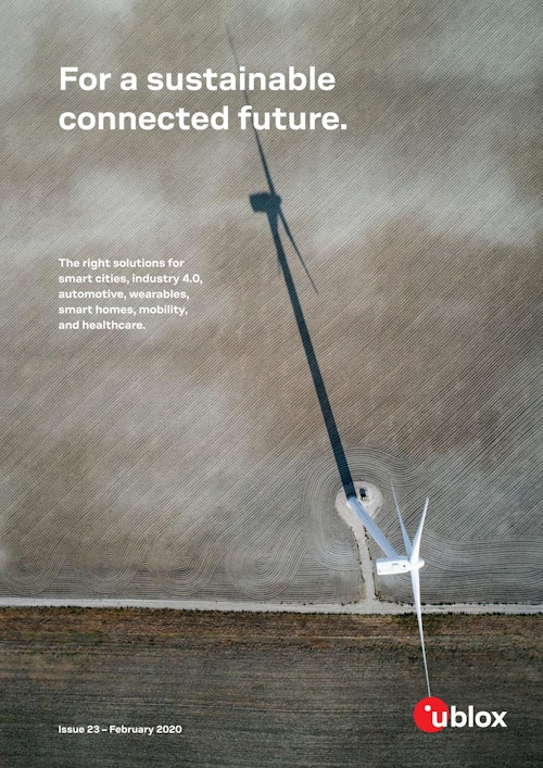 For a sustainable connected future. (u-blox Japan) のカタログ