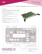 VP E2x/msd - VMEプロセッサのカタログ