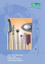 Rotierende Werkzeuge Rotary Tools Instruments Rotatifs Instrumentos Rotativosのカタログ