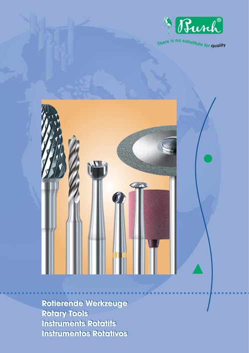 Rotierende Werkzeuge Rotary Tools Instruments Rotatifs Instrumentos Rotativos (株式会社鈴峯) のカタログ