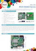 産業用Mini-ITXマザーボード Jetway MI23-R680X-サンテックス株式会社のカタログ