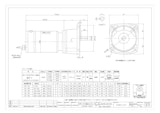 DCギヤードモータ＿DM-040□25GFのカタログ