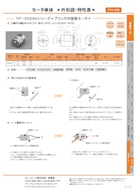 モータ単体/振動モータ 【スリーピース株式会社のカタログ】