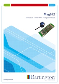 Miniature Three-Axis Fluxgate Probe　Mag-612 【国際電子工業株式会社のカタログ】