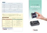 2チャンネルAD変換機　ACO DAQ TYPE 8835　Spectra DAQ-200 株式会社アコーのカタログ