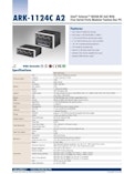 Intel Celeron搭載 産業用ファンレスPC、ARK-1124C-アドバンテック株式会社のカタログ