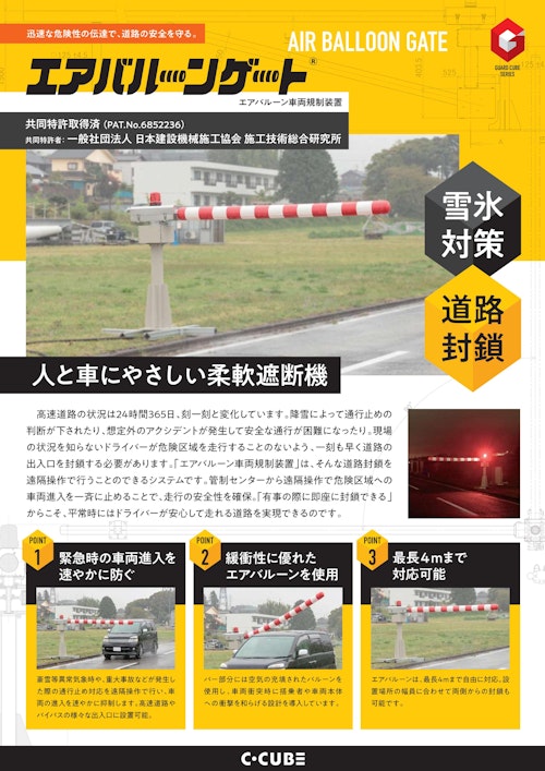 エアバルーンゲート (シーキューブ株式会社) のカタログ
