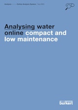 Analysing water online compact and low maintenanceのカタログ