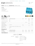 CUI DEVICES SERIES: TB005-762 │ DESCRIPTION: TERMINAL BLOCK-株式会社Same Sky Japanのカタログ